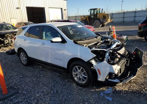 2024 Chevrolet Equinox Lt из США, поврежденный, VIN 3GNAXUEG5RS101996